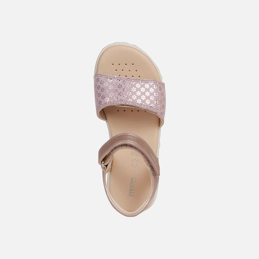 Sandales Geox Haiti - Rose - Fille 863790-UEI